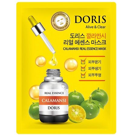 Doris CITROFORTUNELLA CALAMANSI Real Essence Mask Jigott